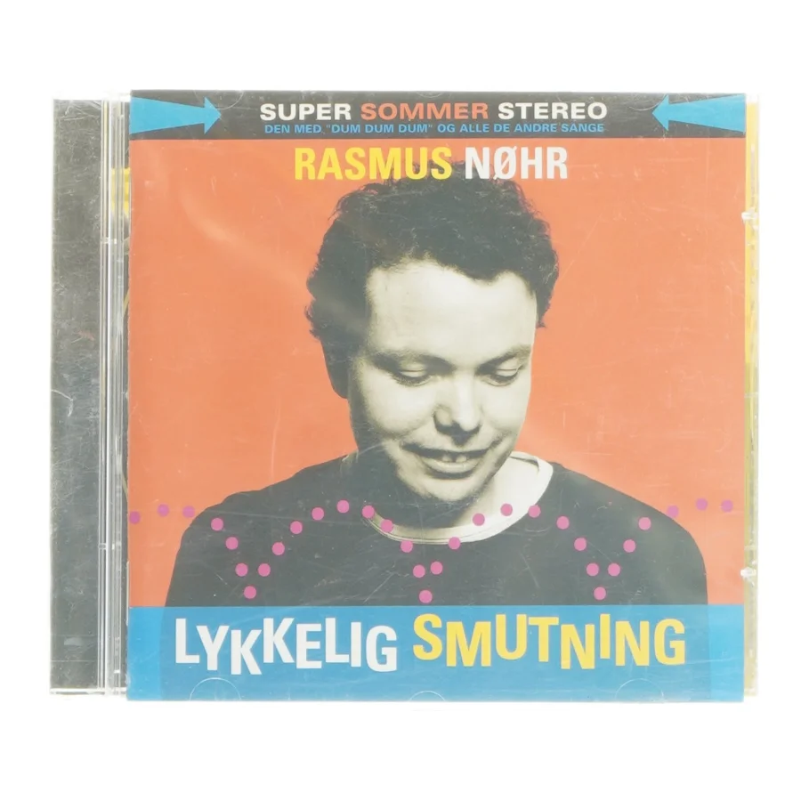 CD med albumet 'Lykkelig Smutning' af Rasmus Nøhr (str. 12,5x14 cm)