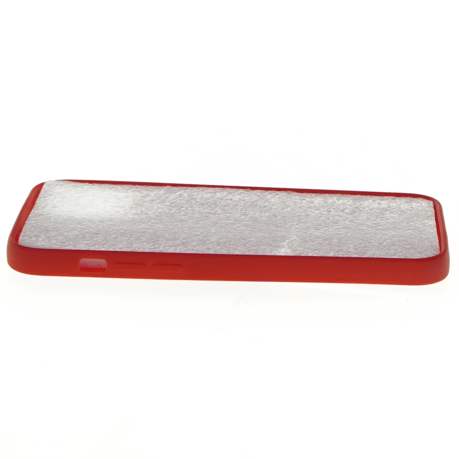 Rød mobiltelefoncover (str. 16 x 8 cm)