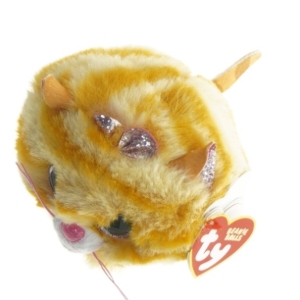 Plyslegetøj, kat fra Ty (str. Ø 9 cm)