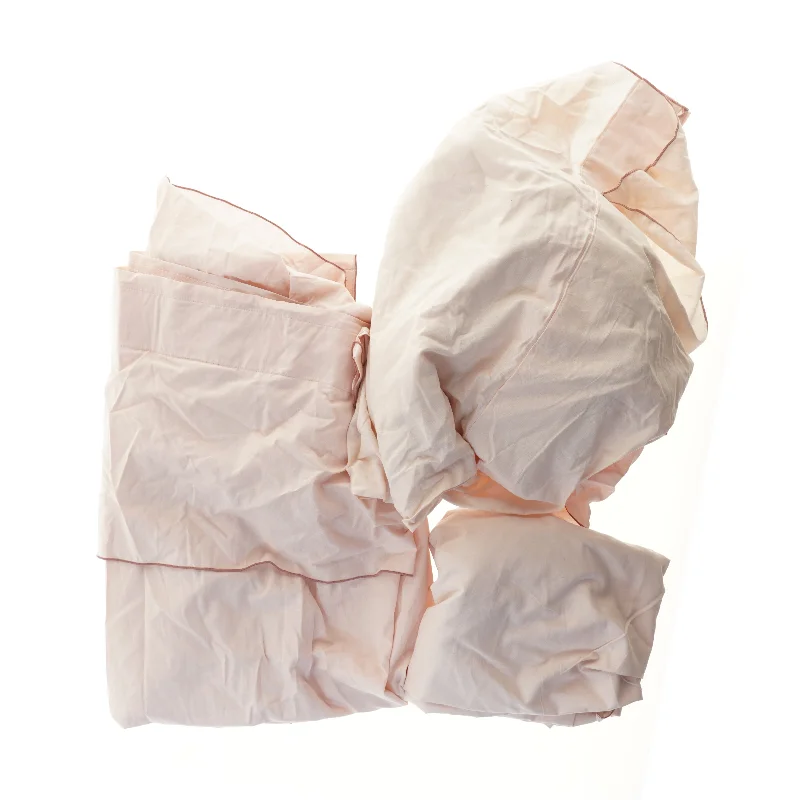 Lyserøde sengetøjssæt (str. 3 stk 240x140 cm)