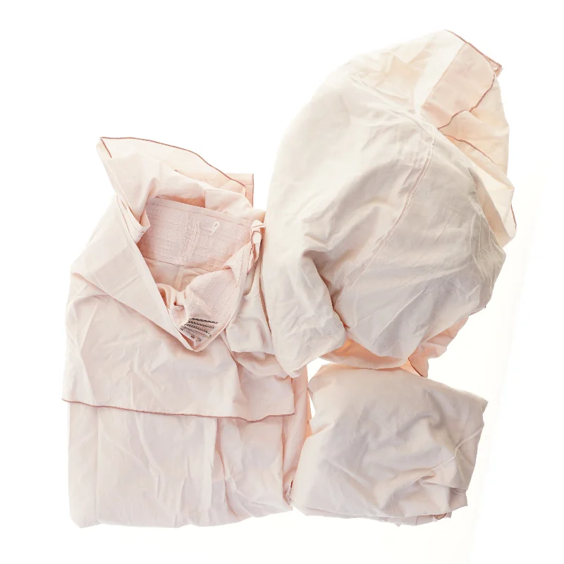 Lyserøde sengetøjssæt (str. 3 stk 240x140 cm)