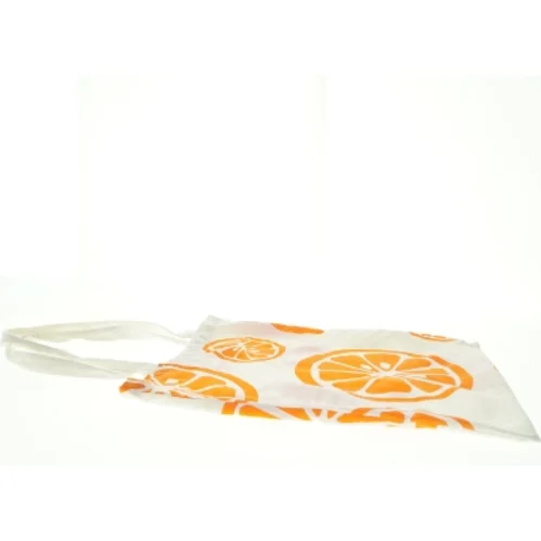 Indkøbstaske med appelsinmotiv (str. 35 x 44 cm)