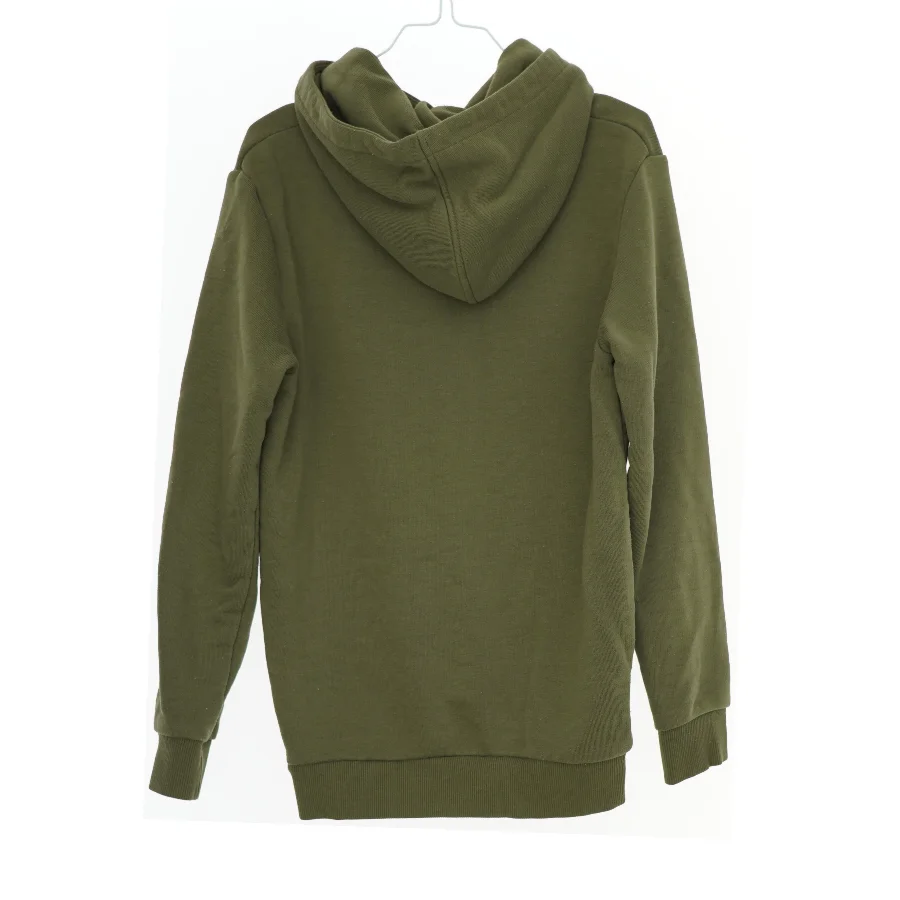 Grøn hættetrøje med logo fra Name It (str. 134)