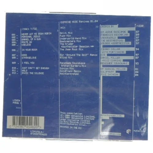 Depeche Mode Remixes 81-04 CD (str. 12,5x14 cm)