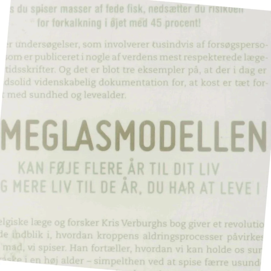 Timeglasmodellen : om at tabe sig og holde sig ung længere af Kris Verburgh (Bog)