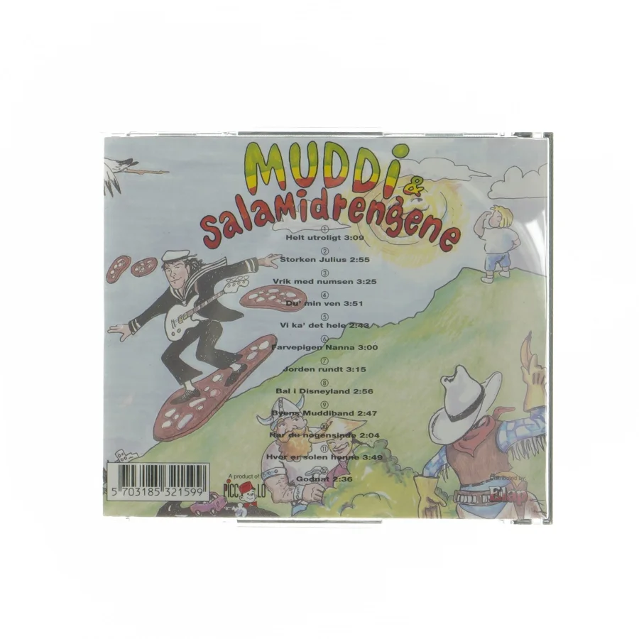 Muddi & Salamidrengene CD (str. 12,5x14 cm)