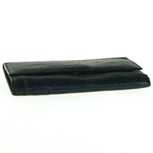 Sort læderpung fra Muti (str. 16 x, 10 cm)
