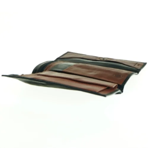 Sort læderpung fra Muti (str. 16 x, 10 cm)