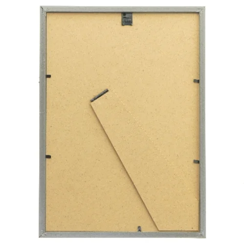 Indrammet plakat med blomsterdesign (str. 32x22,5 cm)