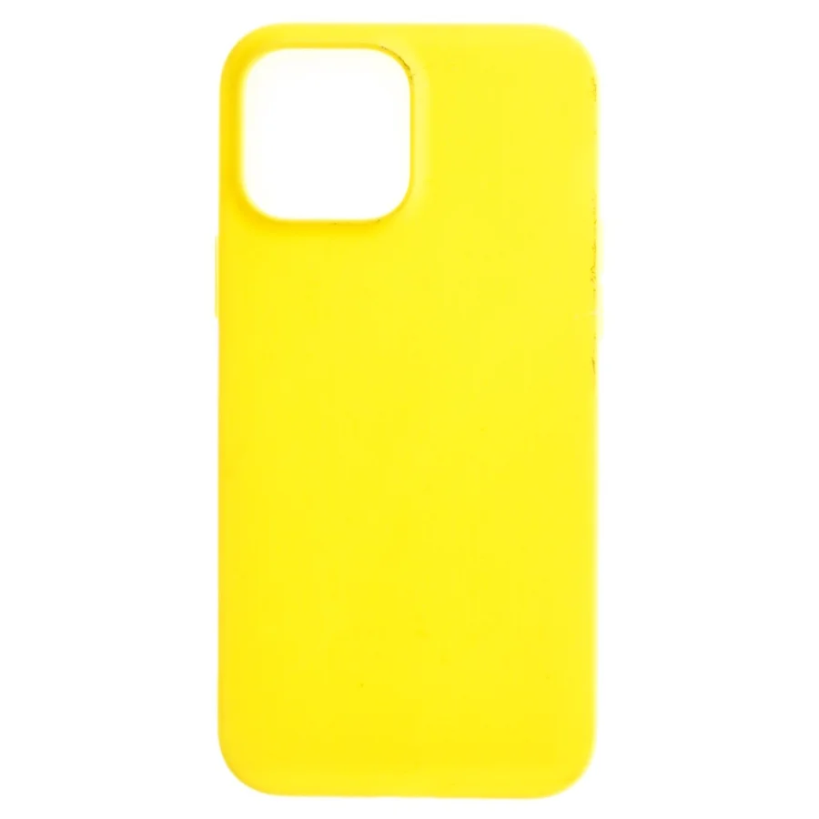 Gul mobiltelefoncover (str. 16 x 8 cm)