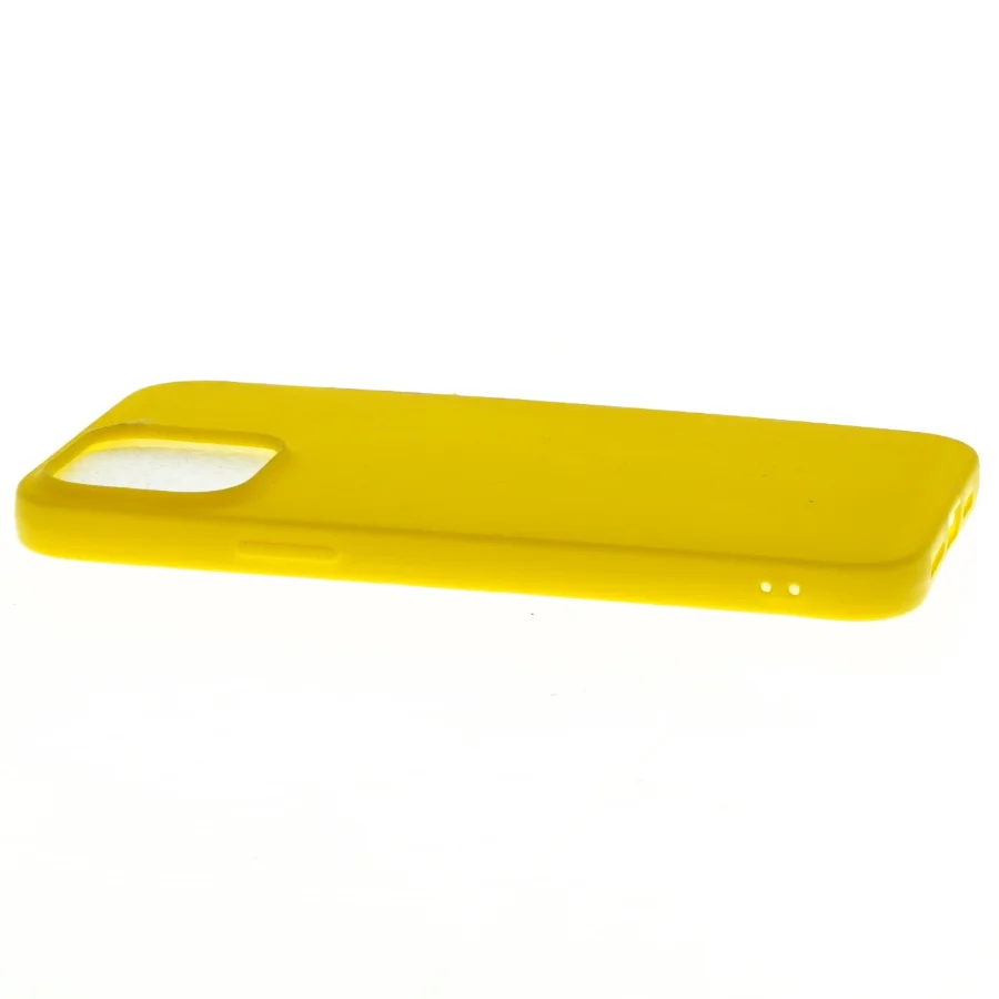 Gul mobiltelefoncover (str. 16 x 8 cm)