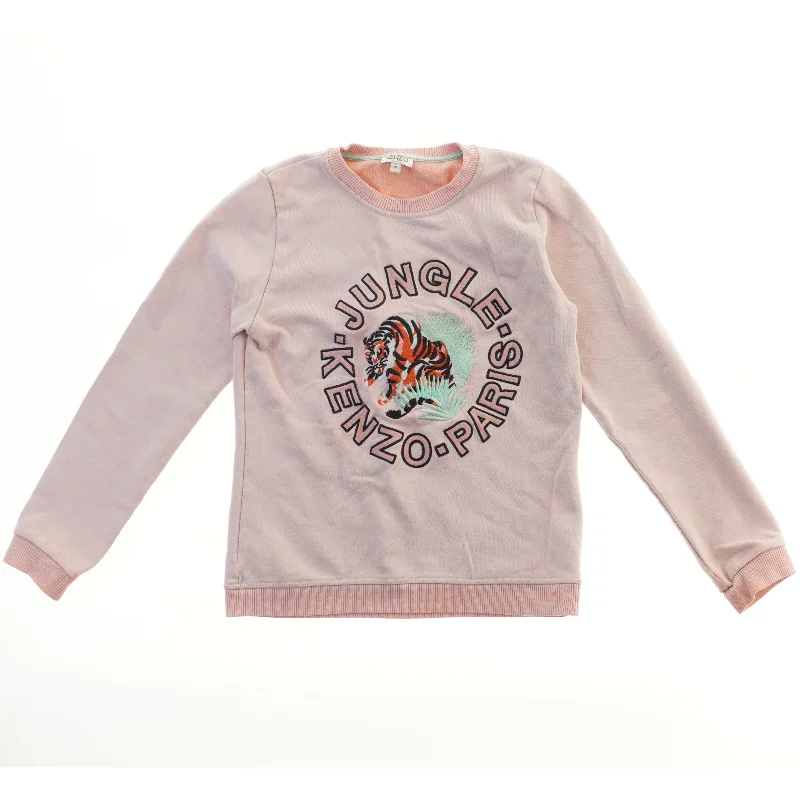 Kenzo. Langærmet sweatshirt med tryk fra Kenzo (str. 164)