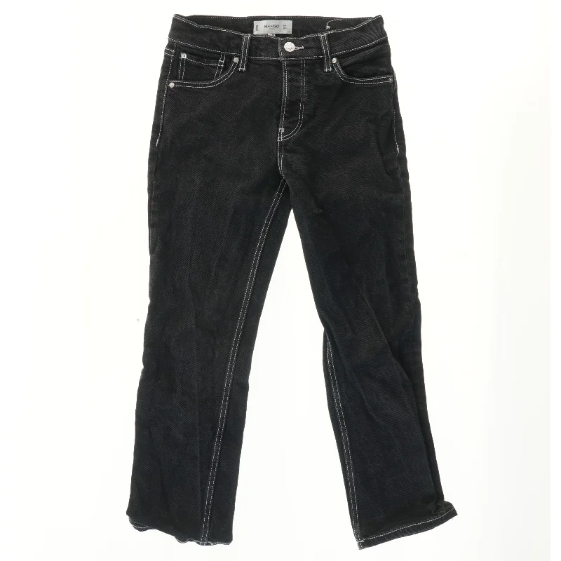 Jeans med kontrastsyninger fra Mango (str. XS)