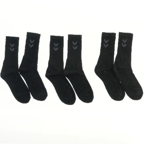 Sorte børnesokker, størrelse 32-35 (str. størrelse 32-35 cm)