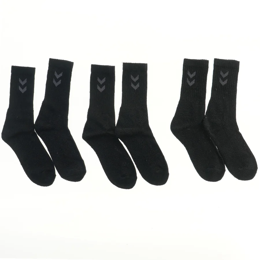 Sorte børnesokker, størrelse 32-35 (str. størrelse 32-35 cm)