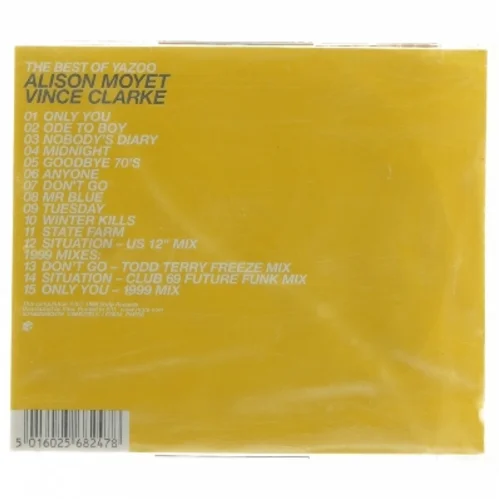 Yazoo CD - The Best Of (str. 12,5x14 cm)