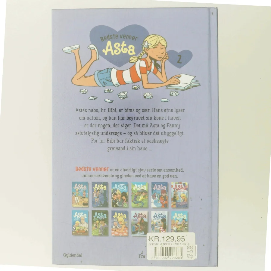 Asta og det glemte gravsted af Trine Bundsgaard (Bog)