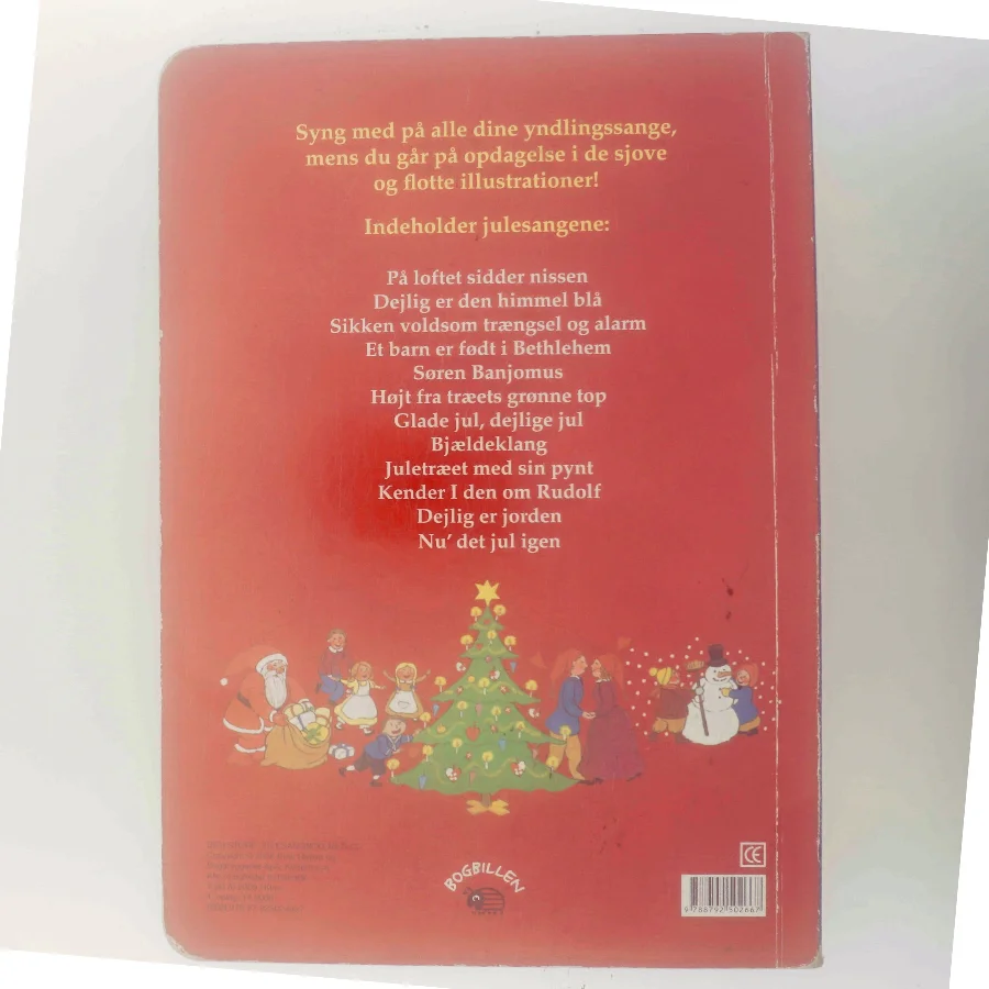 Den store julesangbog. Den store jule-cd af Dina Gellert (Bog)