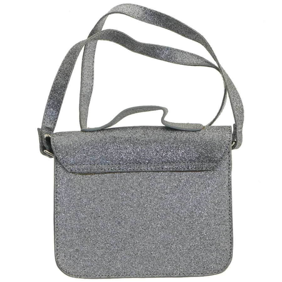 Glitter skuldertaske (str. 19x15 cm)