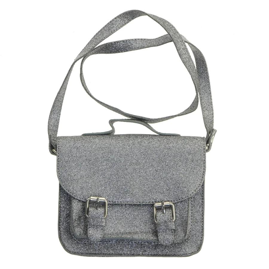 Glitter skuldertaske (str. 19x15 cm)