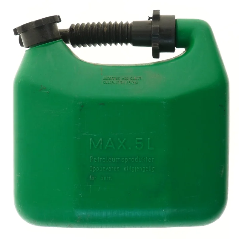 Grøn 5L reservedunk (str. 5 L 26x26 cm)