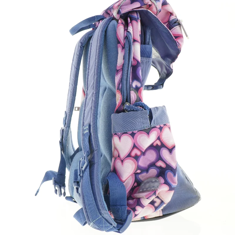 Jeva skoletaske med hjerte design fra Jeva (str. 43x30 cm)