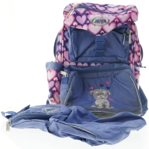 Jeva skoletaske med hjerte design fra Jeva (str. 43x30 cm)