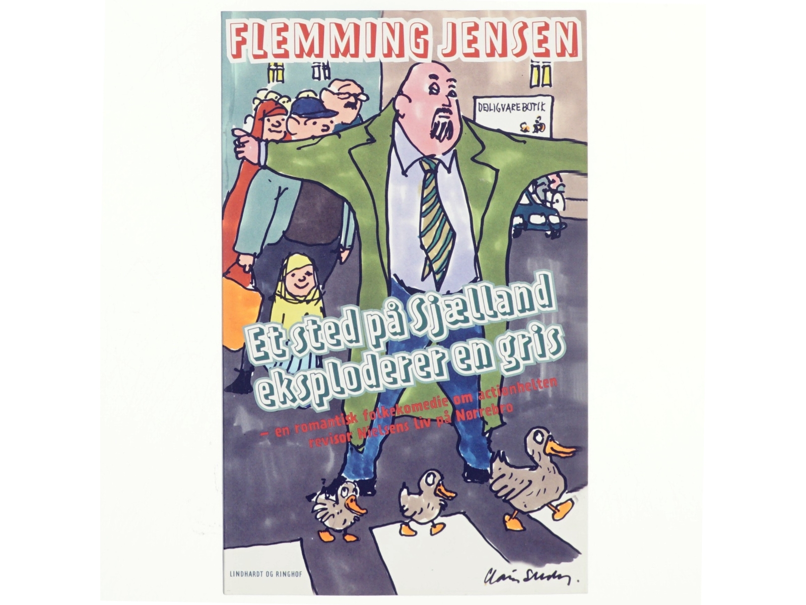 Et sted på Sjælland eksploderer en gris : anden bog om Nielsen af Flemming Jensen (f. 1948-10-18) (Bog)