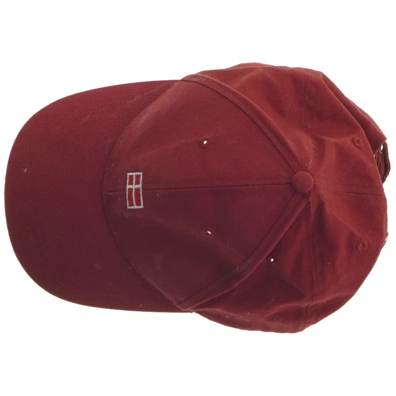 Officiel OL fra paris merchendise. Rød kasket med dansk flag fra Jack & Jones (str. Ø 20 cm)