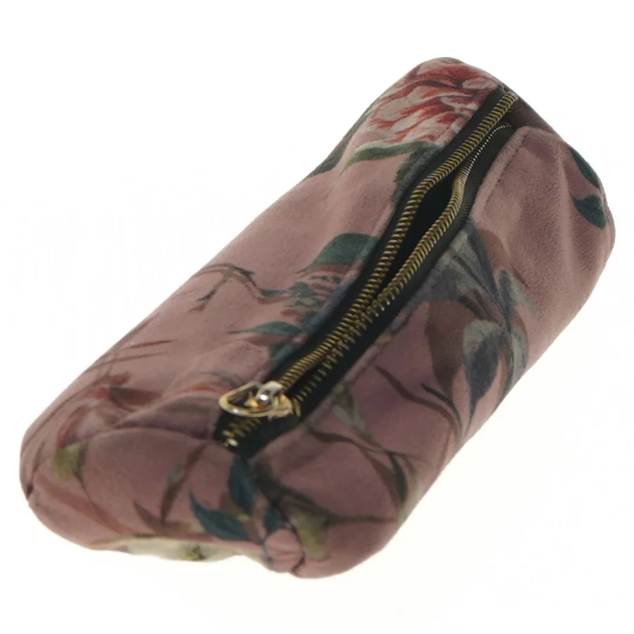 Penalhus med blomstermønster (str. 22 cm)