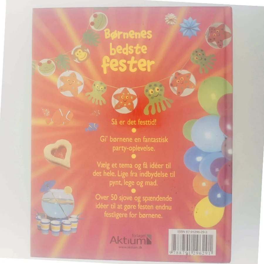 Børnenes bedste fester af Jane Bull (Bog)