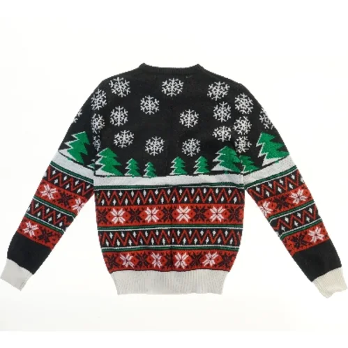 Julesweater med julemand og snefnug (str. 164)