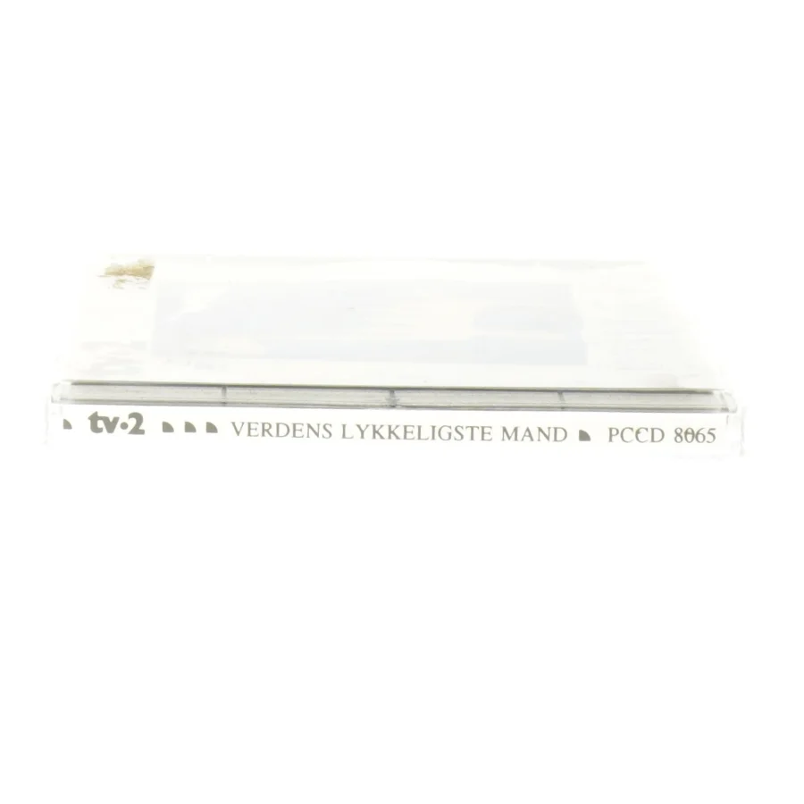 TV-2 album 'Verdens Lykkeligste Mand' CD (str. 12,5x14 cm)
