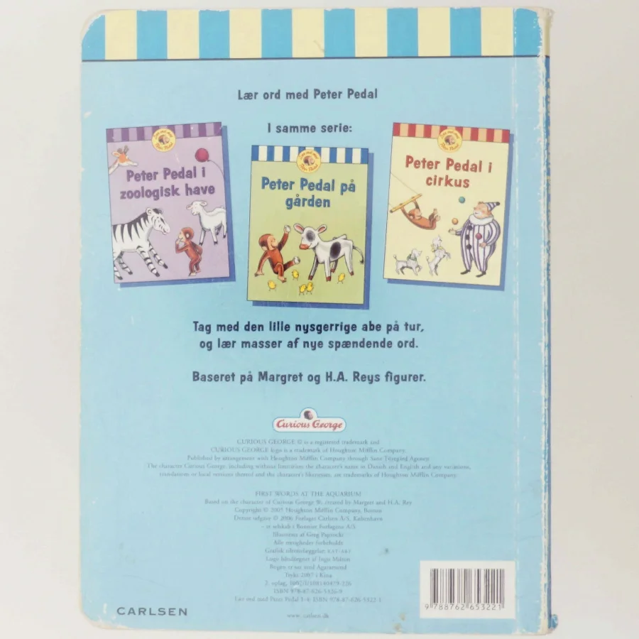 Peter Pedal i zoologisk have af Greg Paprocki (Bog)