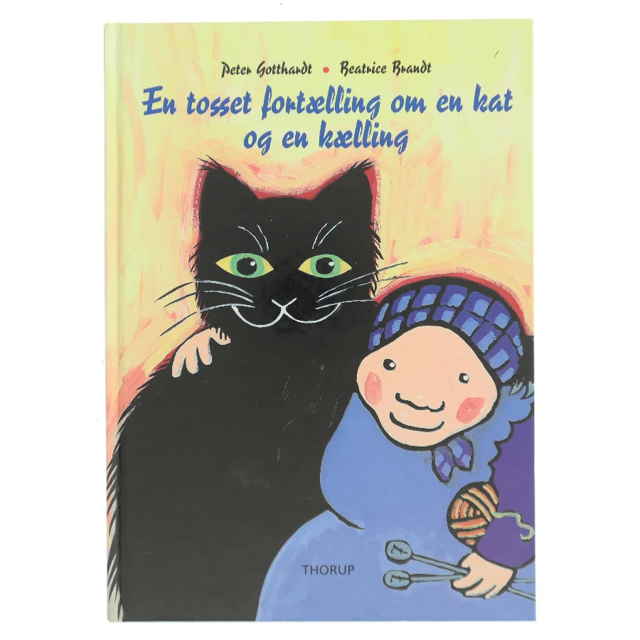 En tosset fortælling om en kat og en kælling af Peter Goyyhardt (Bog)