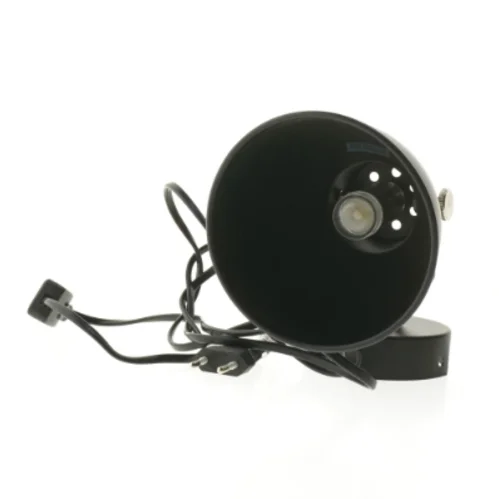Sort spotlampe (str. 22 cm)