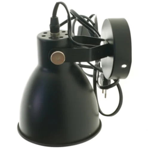 Sort spotlampe (str. 22 cm)