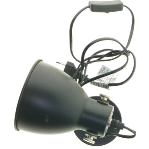 Sort spotlampe (str. 22 cm)