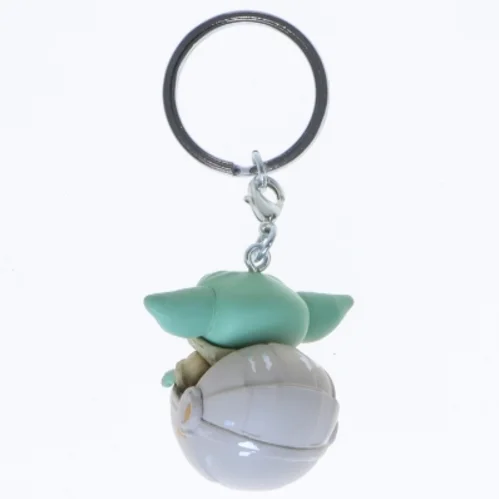 Baby Yoda nøglering (str. Ø 4 cm)