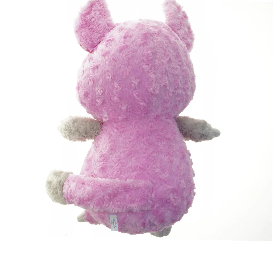 Lyserødt tøjdyr kat (str. 47 cm)