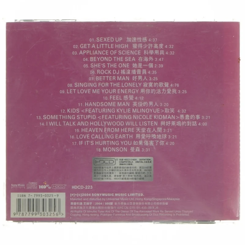 'Sexed Up' af Robbie Williams (str. 12,5x14 cm)