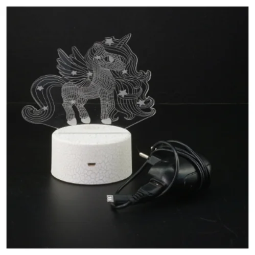 Unicorn LED bordlampe (str. H. 15 cm)