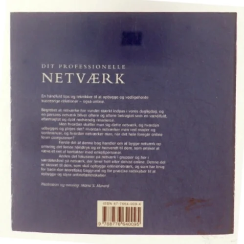Dit professionelle netværk : sådan tænder du kontakterne af Abelone Glahn (Bog)