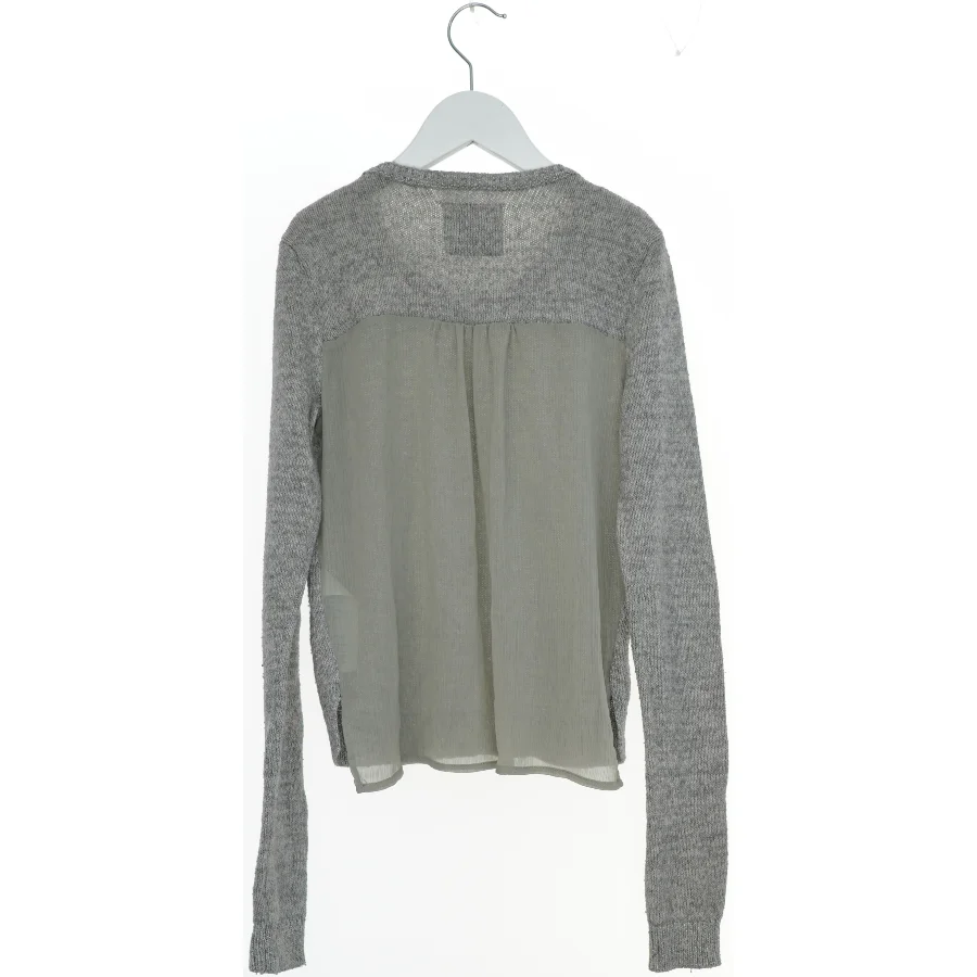 Striktrøje i grå fra Abercrombie (str. L)