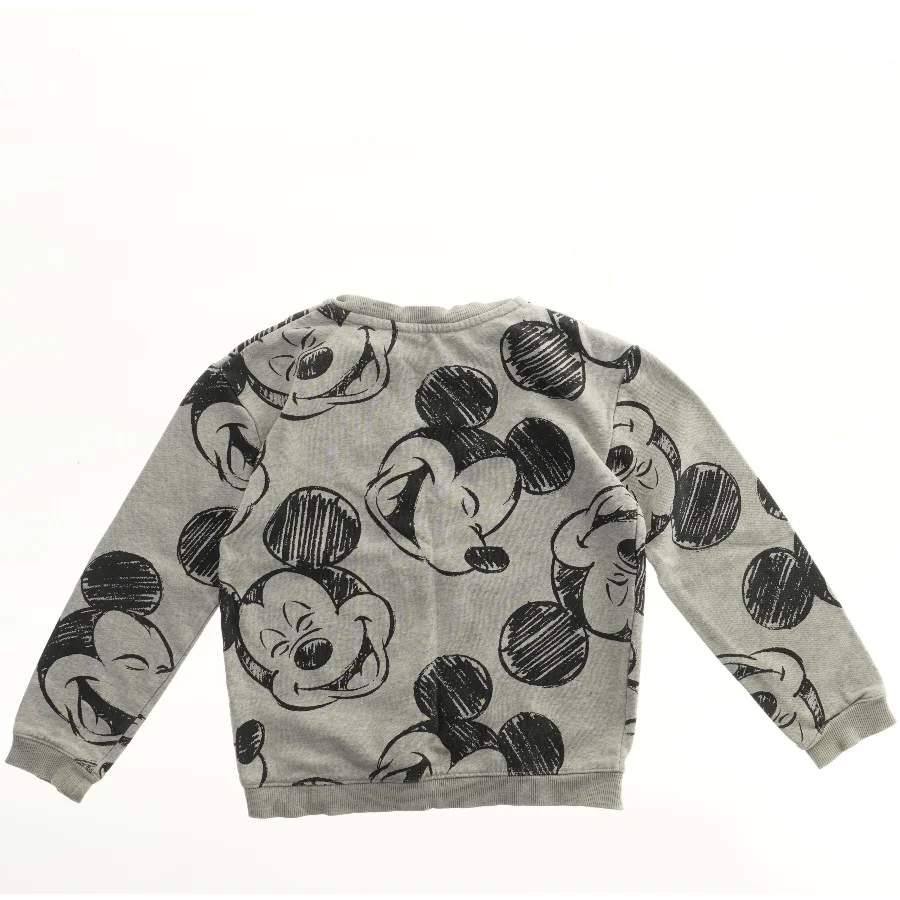 Børne sweatshirt med Mickey Mouse print fra H&M (str. 134)