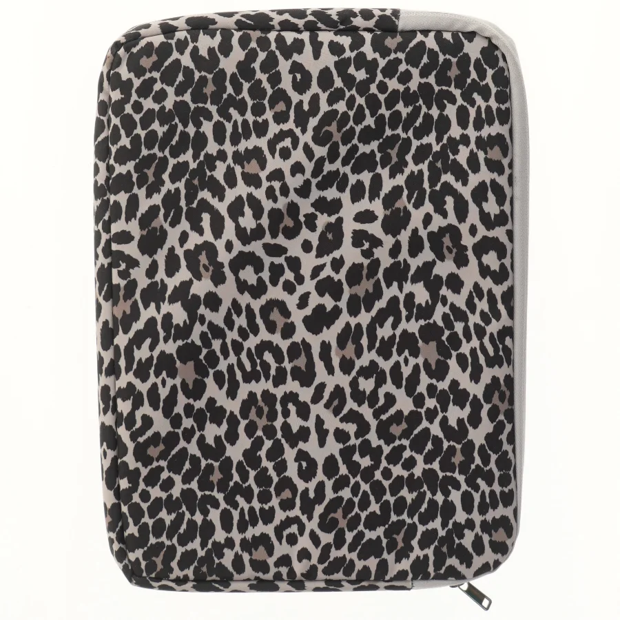 Computer Sleeve med leopardmønster (str. 38x29 cm)