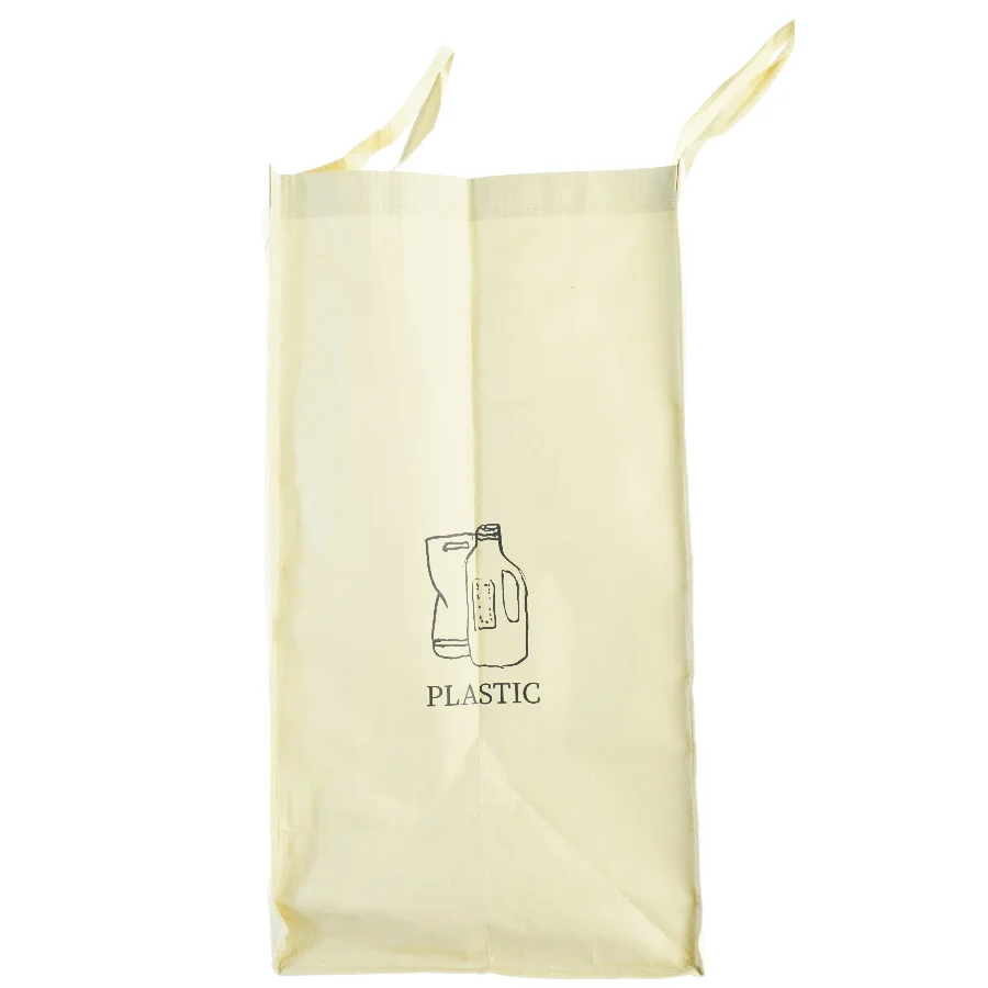 Genbrugspose til plastik (str. 30 x, 29 x 54 cm)