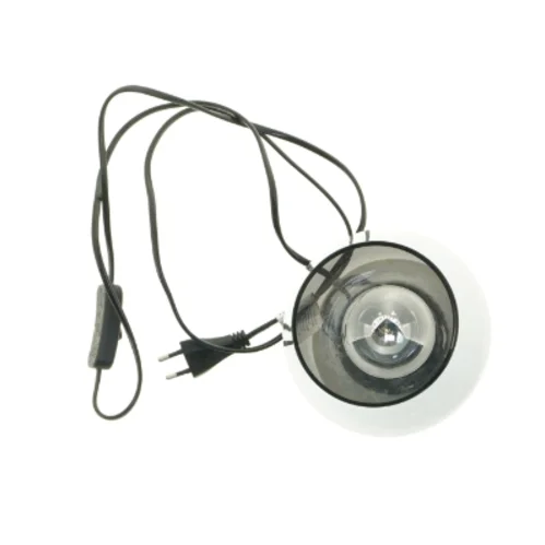 Bordlampe med marmor base fra Søstrene Grene (str. 23 x 14 cm)