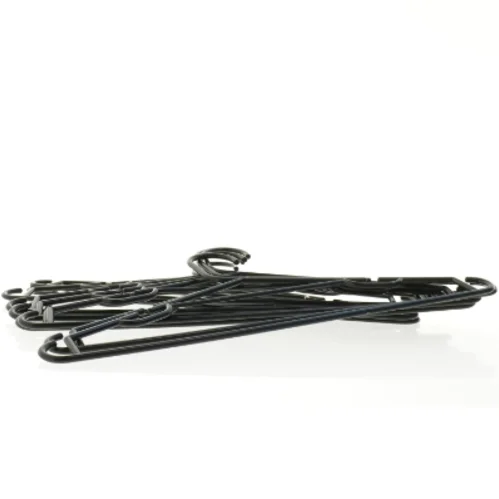 Sorte plastikbøjler (str. 42 x 20 cm)