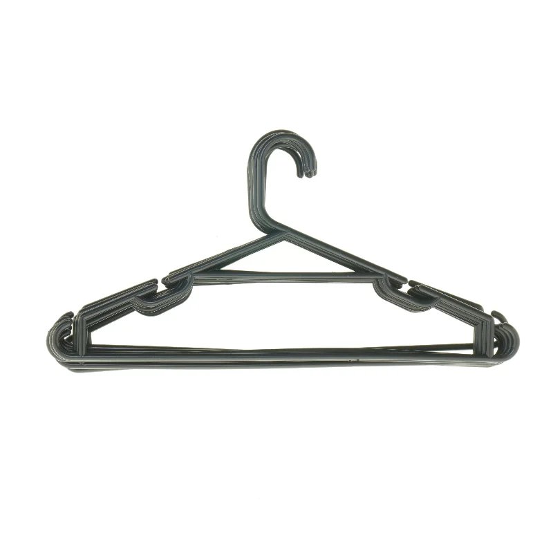 Sorte plastikbøjler (str. 42 x 20 cm)